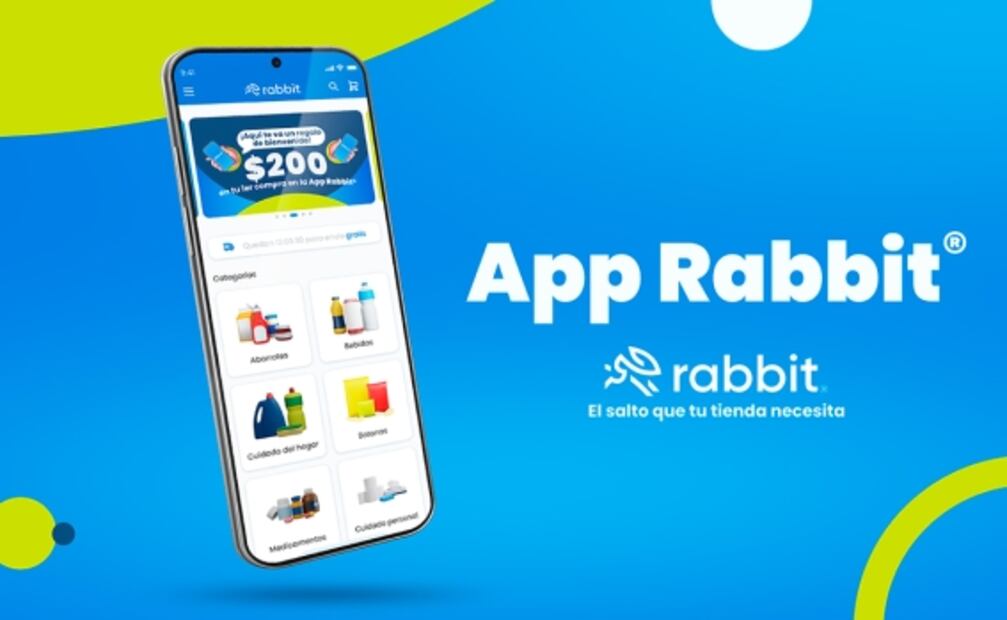 Lanzan App Rabbit para fortalecer tiendas de la esquina