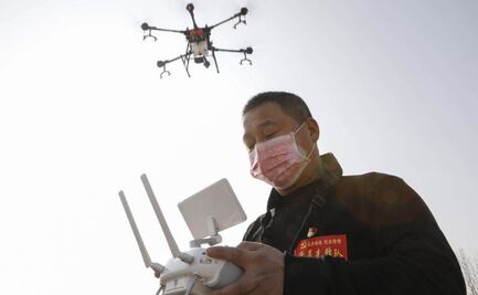Cómo los drones han ayudado a combatir el coronavirus