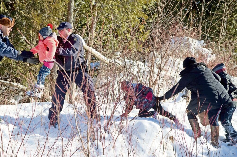 Autoridades canadienses indican que la mayoría de quienes piden asilo son originarios de Siria, Sudán y Yemen, países incluidos en la orden ejecutiva conocida como muslim ban (ARCHIVO EL UNIVERSAL)