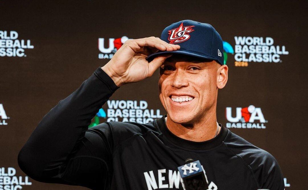 Aaron Judge en conferencia de prensa | FOTO: @jimmyrandazzo
