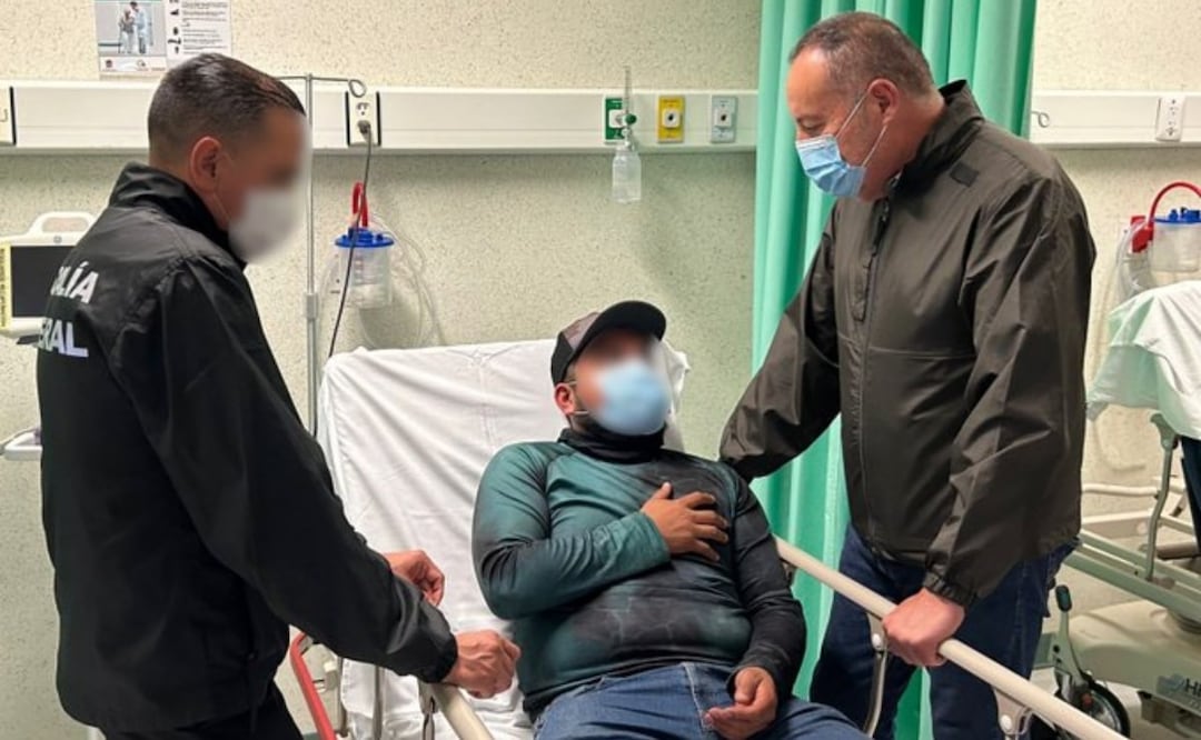 Los agentes volvían de un operativo cuando fueron interceptados por varios civiles que circulaban en taxis. Foto: Especial