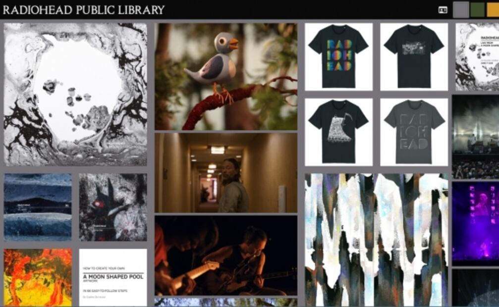 Radiohead abre su biblioteca pública online y coloca rarezas y videos