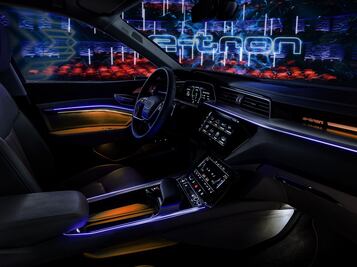 Así luce el interior del primer coche eléctrico de Audi 