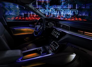 Así luce el interior del primer coche eléctrico de Audi