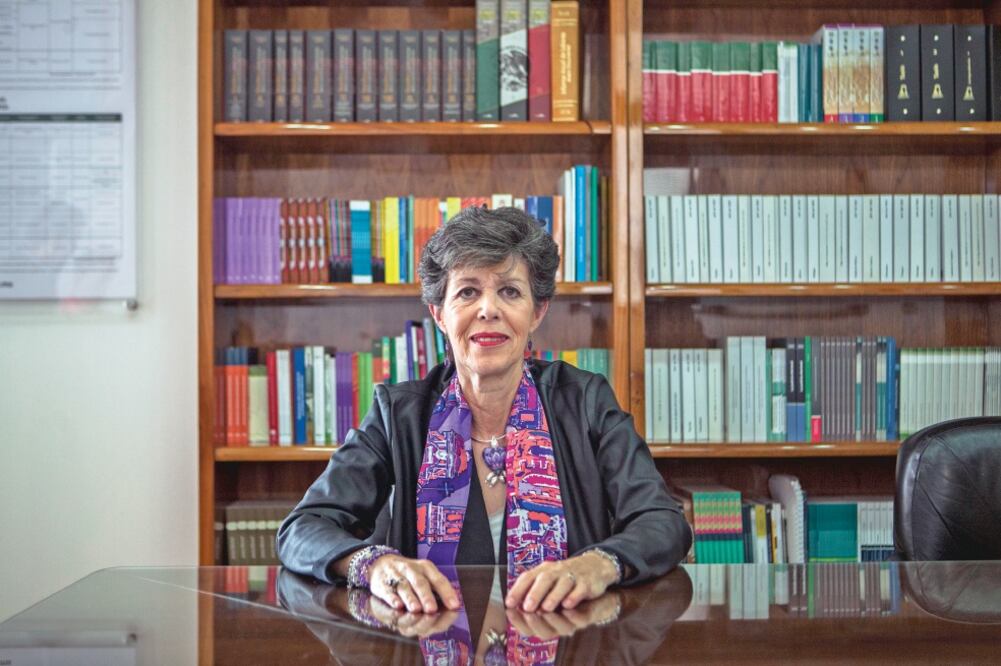 La magistrada Janine Madeline Otálora Malassis aseguró que la dimisión de la presidencia del TEPJF es para “facilitar la transición del tribunal”. (ARCHIVO EL UNIVERSAL)