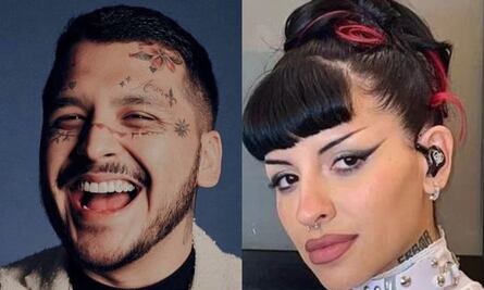 El papelón que pasó Christian Nodal delante de Cazzu por culpa de Wisin