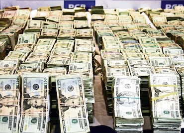 Aseguran 2 millones de dólares en un autobús en Tamaulipas