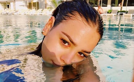 Danna Paola luce sus piernas