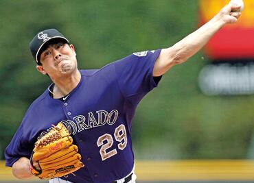 De la Rosa sale sin decisión en el duelo ante los Braves