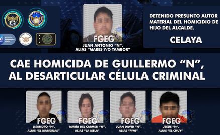 Identifican como sicario de una célula criminal a presunto asesino del hijo del presidente municipal de Celaya