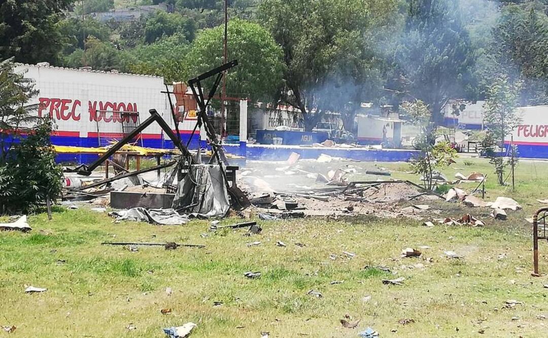 Foto: Especial/El Universal/ Hasta el momento no se reportan víctimas, informaron autoridades de Protección Civil.