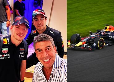 Arturo Elías Ayub insinúa que Verstappen tiene mejor auto que Checo Pérez