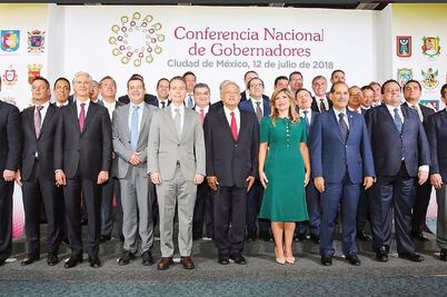 Conago ofrece su respaldo y amistad a López Obrador