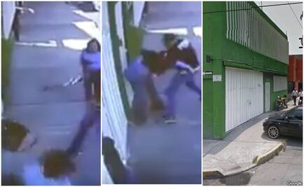 Captan en video asalto en 6 segundos a dos mujeres en calles de Azcapotzalco