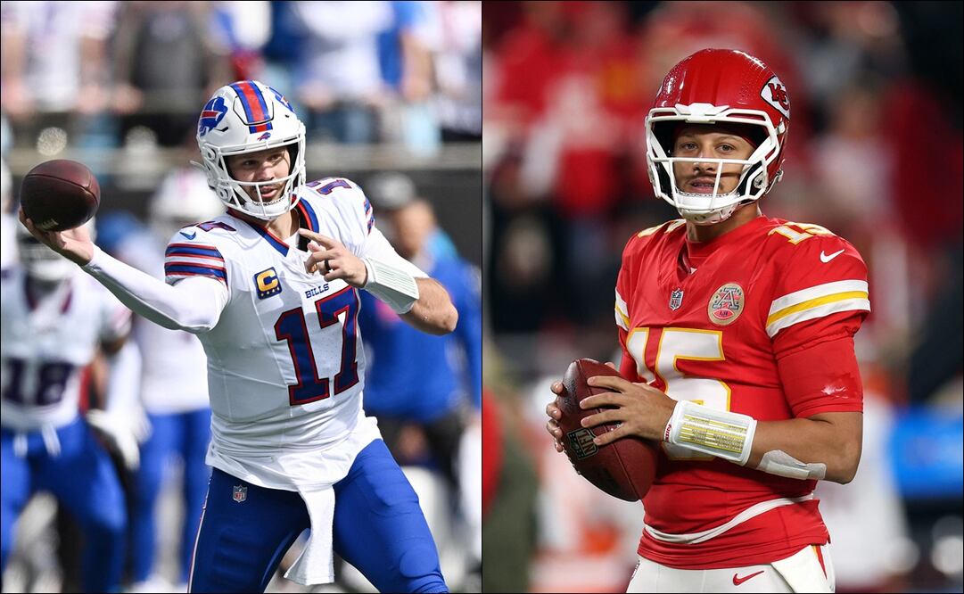 Los Bills de Buffalo y los Kansas City Chiefs se enfrentan en un choque de poder en la NFL / FOTOS: AFP