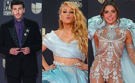 Con mucho estilo y llena de estrellas , así fue la alfombra roja de los premios Lo Nuestro 2023