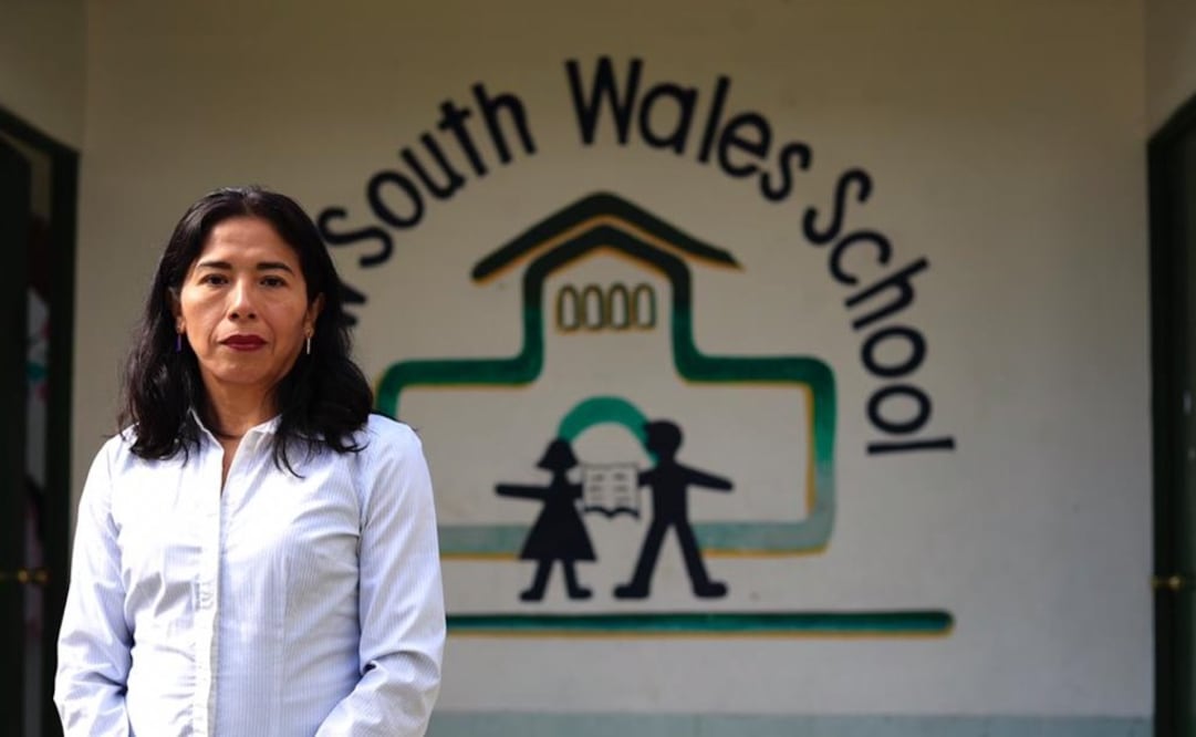 Ángela Rivera, vocera del colegio New South Wales. Foto: Irvin Olivares. EL UNIVERSAL