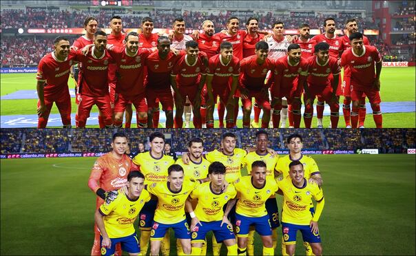 Toluca y América definirán al campeón del Clausura 2025 / Foto: Imago7