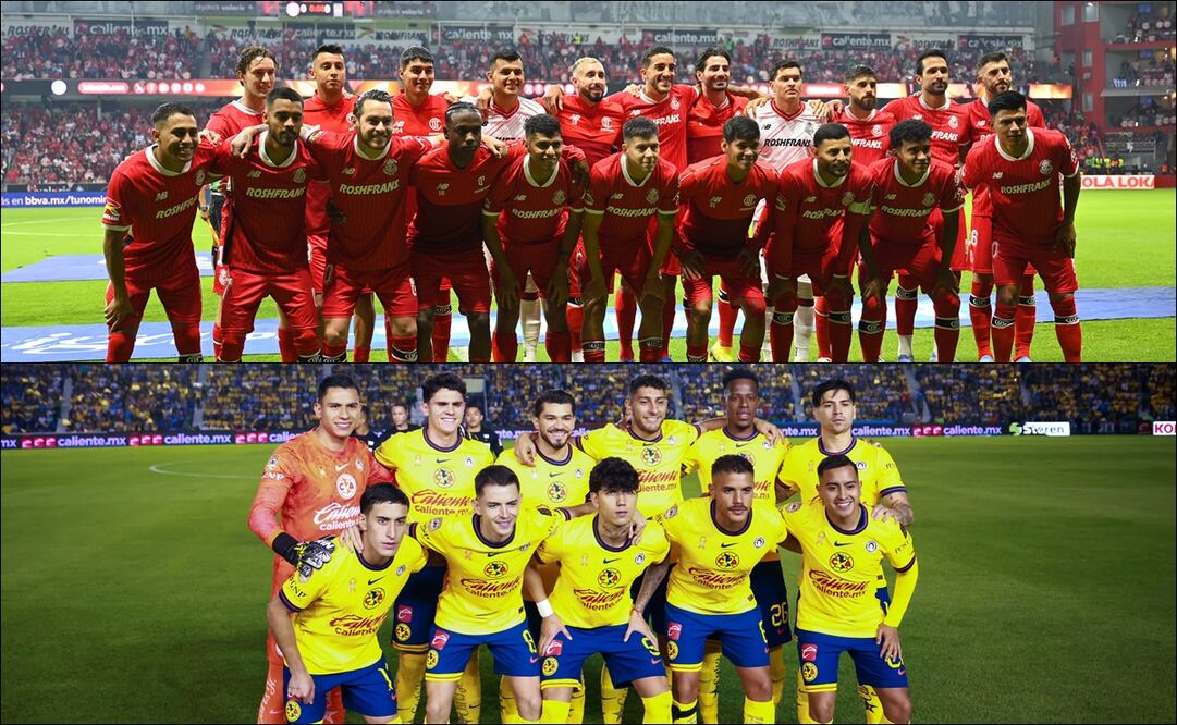 Toluca y América definirán al campeón del Clausura 2025 / Foto: Imago7