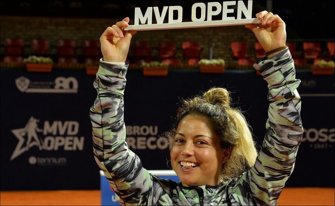 Renata Zarazúa conquistó el Montevideo Open / Foto: Especiales