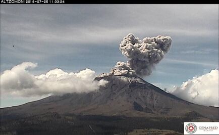 Popocatépetl volcano spews 148 exhalations