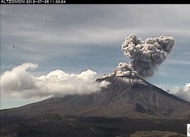 Popocatépetl volcano spews 148 exhalations