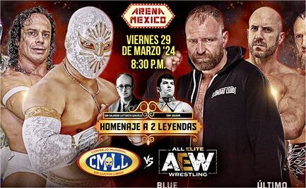 Estrellas de AEW visitarán la Arena México para luchar contra figuras del CMLL