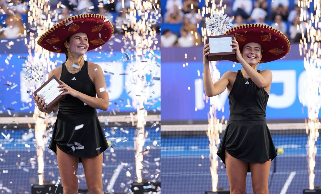 La estadounidense de 17 años conquistó a la afición mexicana en el Guadalajara Open 2025 | FOTO: Guadalajara Open