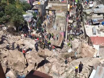 En video, así se ve el derrumbe del Cerro del Chiquihuite en Tlalnepantla