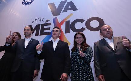 Anuncia Va por México alianza en 4 entidades para 2022