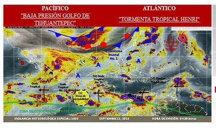 Se esperan lluvias fuertes en al menos 11 estados del país