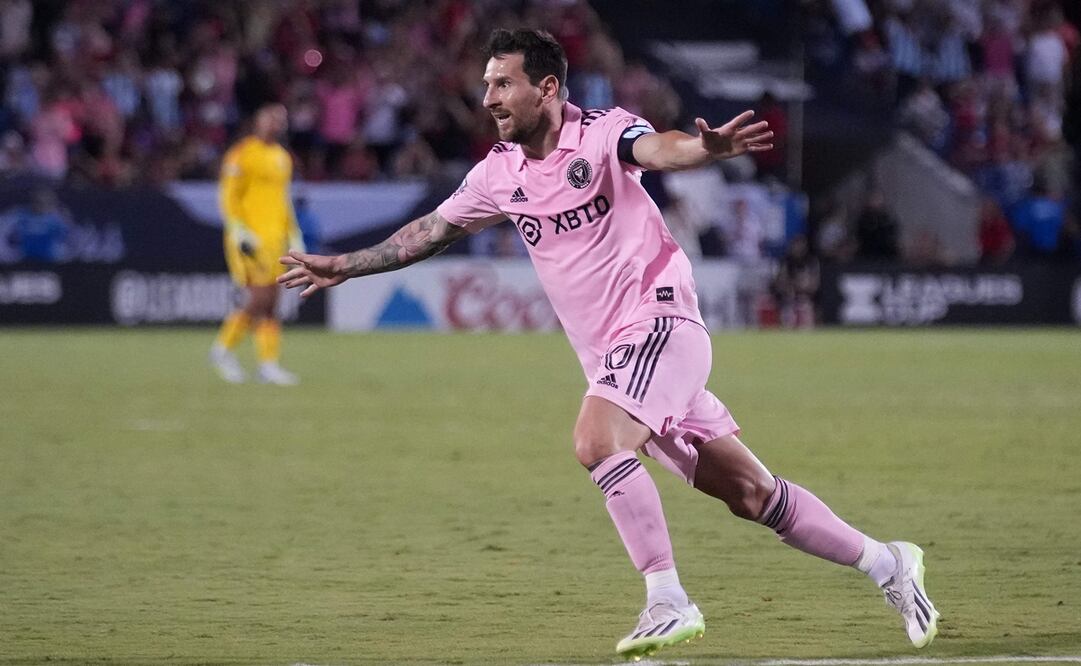 Lionel Messi va en camino a ser el máximo goleador del Inter Miami / Foto: AFP