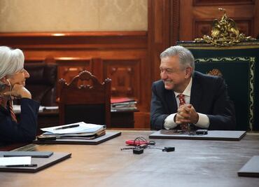 Christine Lagarde congratulates AMLO for seeking inclusive growth