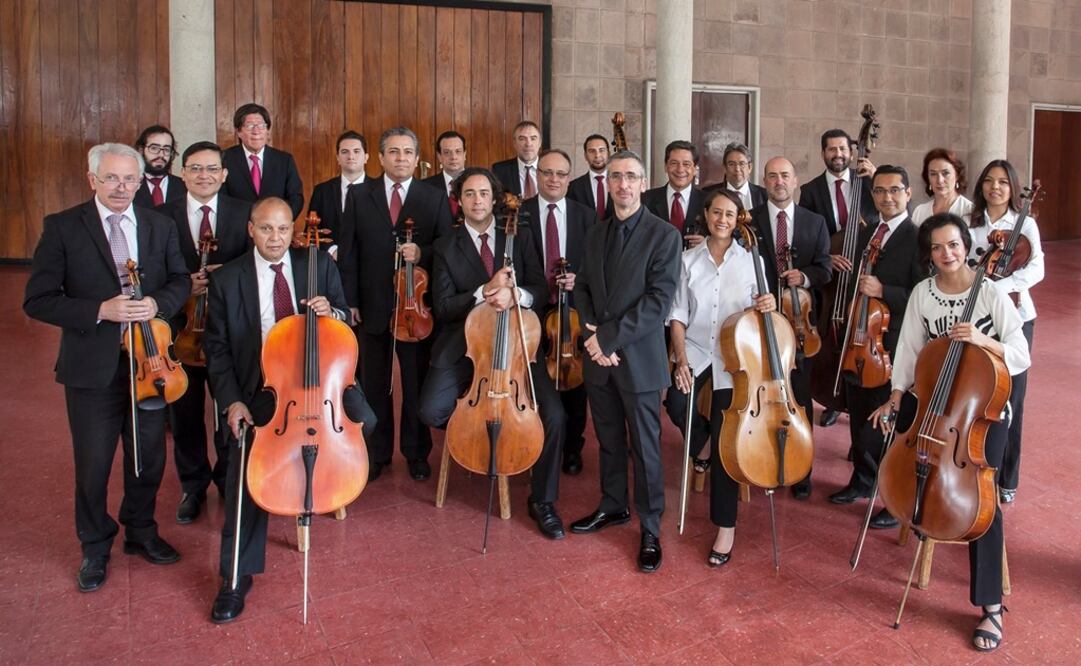 La Orquesta de Cámara de Bellas Artes (OCBA). Foto: Cortesía INBA