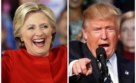 Trump y Clinton se reparten victorias en primeros estados