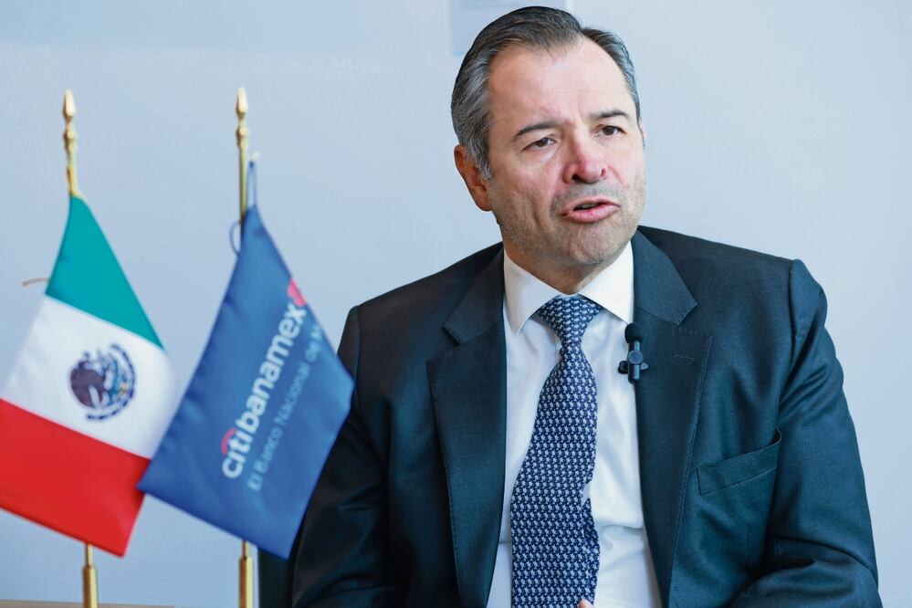 Manuel Romo enfatizó que Banamex seguirá compitiendo entre los principales bancos del país, en un entorno de oportunidades Foto: Fernanda Rojas / El Universal