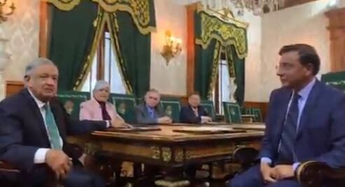 AMLO busca inversión con empresario del acero más importante del mundo