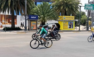 Playera del Tri no conquista el ciclotón de Reforma; pocos asistentes siguieron la convocatoria