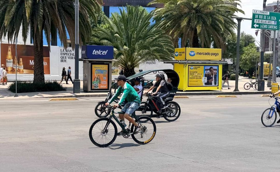 Convocatoria para usar la playera de la selección tuvo poca respuesta en ciclotón dominical; predomina ropa deportiva.
Foto: Arturo Ordaz Díaz