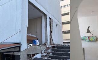 VIDEO: "Por poquito y no salimos"; padre narra cómo salvó a su bebé durante terremoto en Pereira
