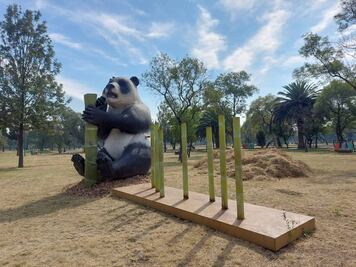 Este parque de la CDMX tiene esculturas gigantes de animales
