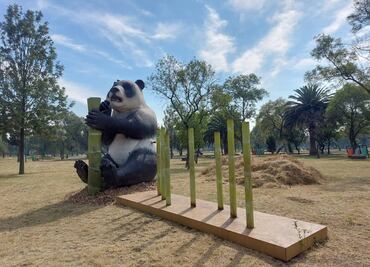 Este parque de la CDMX tiene esculturas gigantes de animales