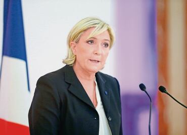 Marine Le Pen califica de "política" sentencia en su contra que impide participe en elecciones en 2027; "no dejaré me eliminen fácilmente"