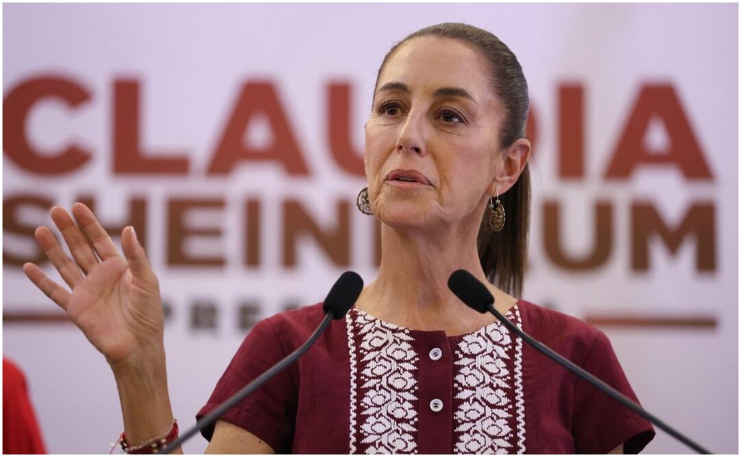 Claudia Sheinbaum, candidata de Morena a la presidencia. Foto: Diego Simón/EL UNIVERSAL