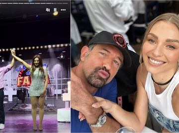 Gabriel Soto no la ha visto debutar en "Aventurera", pero Irina Baeva sí va a verlo a su obra