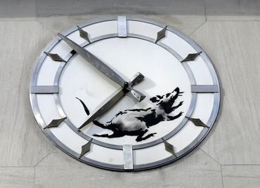 Quitan un Banksy de un edificio en Nueva York
