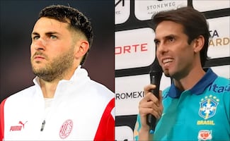 Kaká desea ver a Santiago Giménez triunfar en al AC Milan