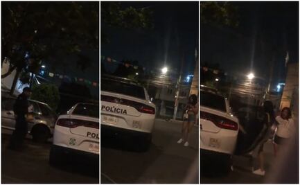 Captan a policía comprando cervezas y subiendo mujeres a patrulla 