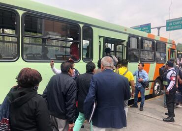 SSC ha movilizado a más de 10 mil personas afectadas por choque en Metro Tacubaya