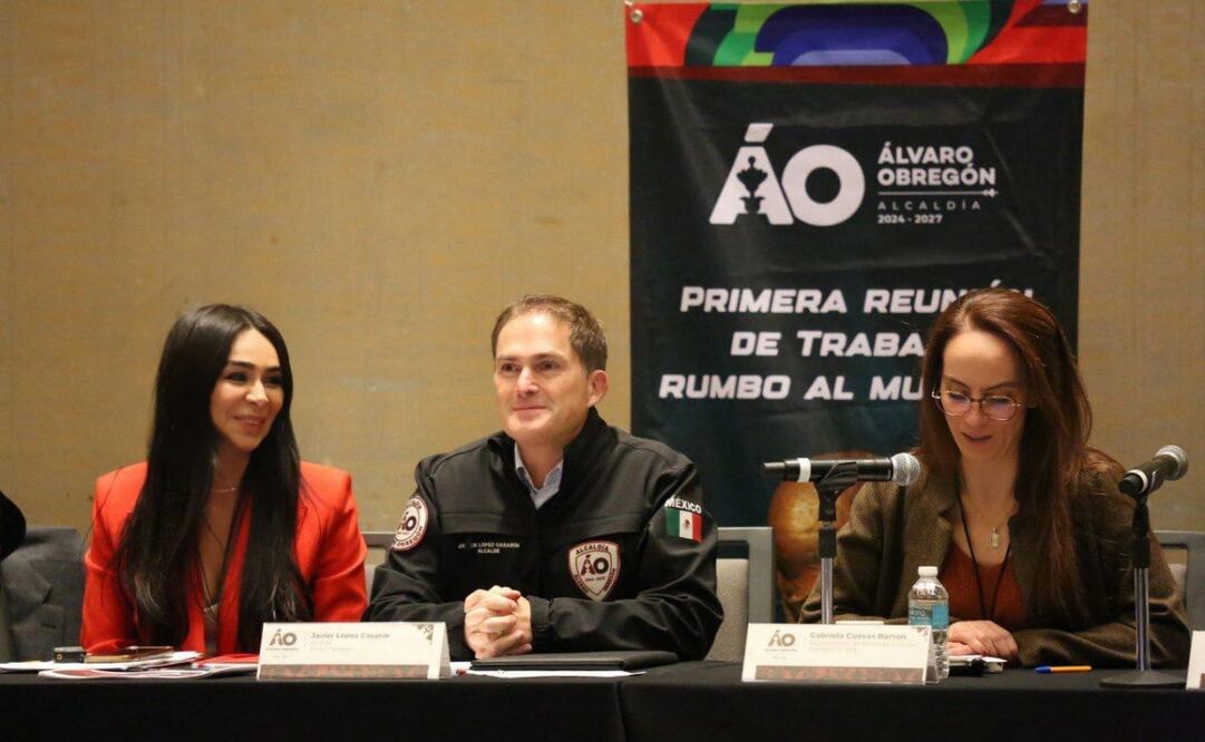 Alcaldía Álvaro Obregón realiza primera reunión de trabajo rumbo al Mundial 2026.
Foto: Especial.